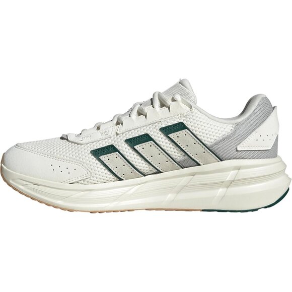 ⚡Adidas Men's Off White/Collegiate Green/Grey Imported Rubber Fashion Sneaker - Picture 1 of 8